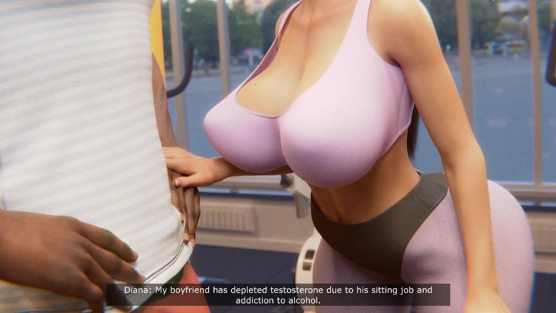 Girl Xgamer: Peituda esposa infiel com treinador de academia