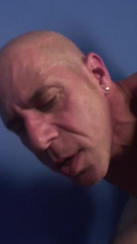 Young guy gets a cock sucking lesson from his master