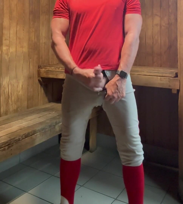 JockDad87: Alpha Jock Fun in the Sauna with Jockdad87 Part 8