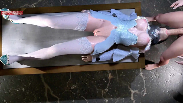 X Hentai: Královna přání: Animovaná bohyně stoupá - 3D animace Hentai