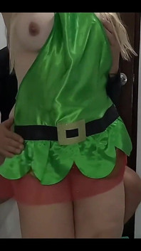 Sex with Stepson at Christmas Party. Delicious Gift Given to Me by My Big Ass Stepmother