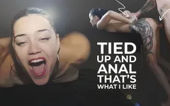 Bağlı ve çok sert anal seks istediğim şey