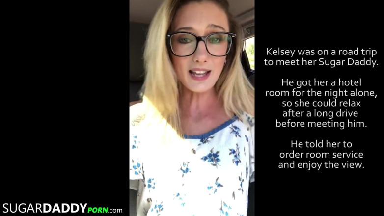 Sugar Daddy Porn: Değerlendirme: 7/10 Kelsey James'in paraya ihtiyacı var