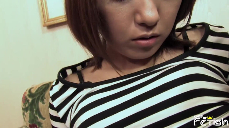 Pure Japanese adult video ( JAV): Pretty Japanese babe gets her pussy pleased by a horny...
