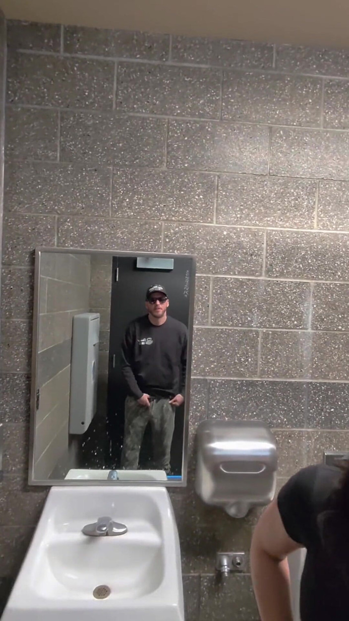 Mya Lane: Wife Sneaks Into Gas Station Restroom to Get Fucked