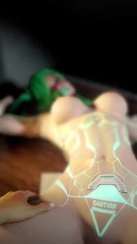 dekhne ka bindu men seks robot grin ke saath sthayi mishanri . Cyberpunk Parody