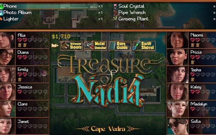 Joystick Cinema: Treasure of Nadia - (část 17) - Proč potřebujete stromy, aby mi seděly na...