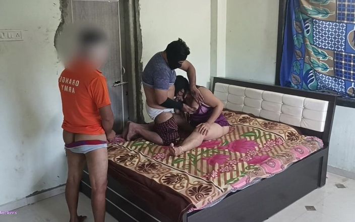 Telugu-fuckers: Divorce, MILF telugu, prend deux bites à la fois