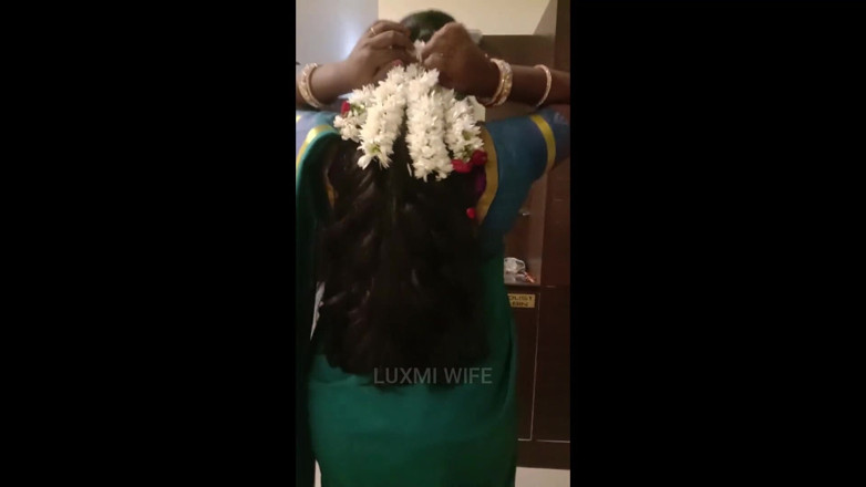Luxmi Wife: Wearing Saree to Fuck Office Friend - Bts