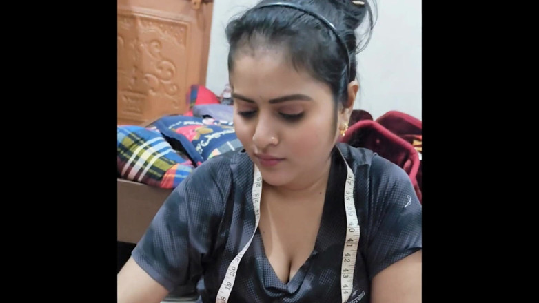 Your-Eshita: Tailor Girl Comes to My House and Teaches Me How...