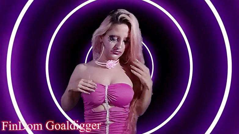 FinDom Goaldigger: 내 플라스틱 자지가 엉덩이에 찌를 때리는 느낌