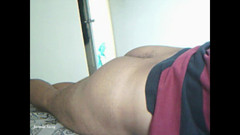 Jasmin Shemale Transgender Flashing Big Ass Filled with Dildo Toy on Cam