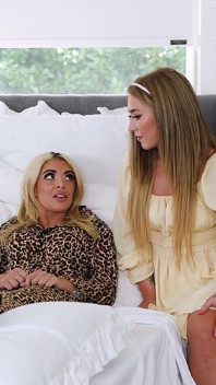 Vivianne Desilva dan Callie Black mesti memegang setiap rintihan semasa ayah tiri di rumah