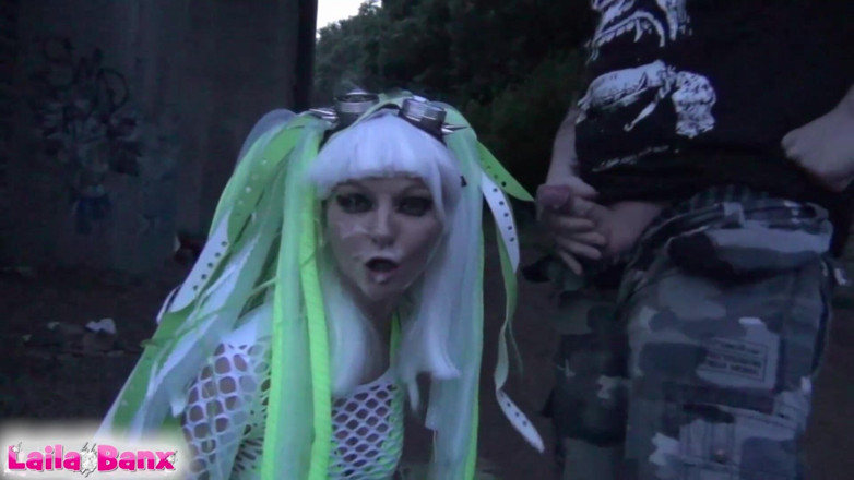 Laila Banx: Cyber Goth Bitch Nasty Folosită