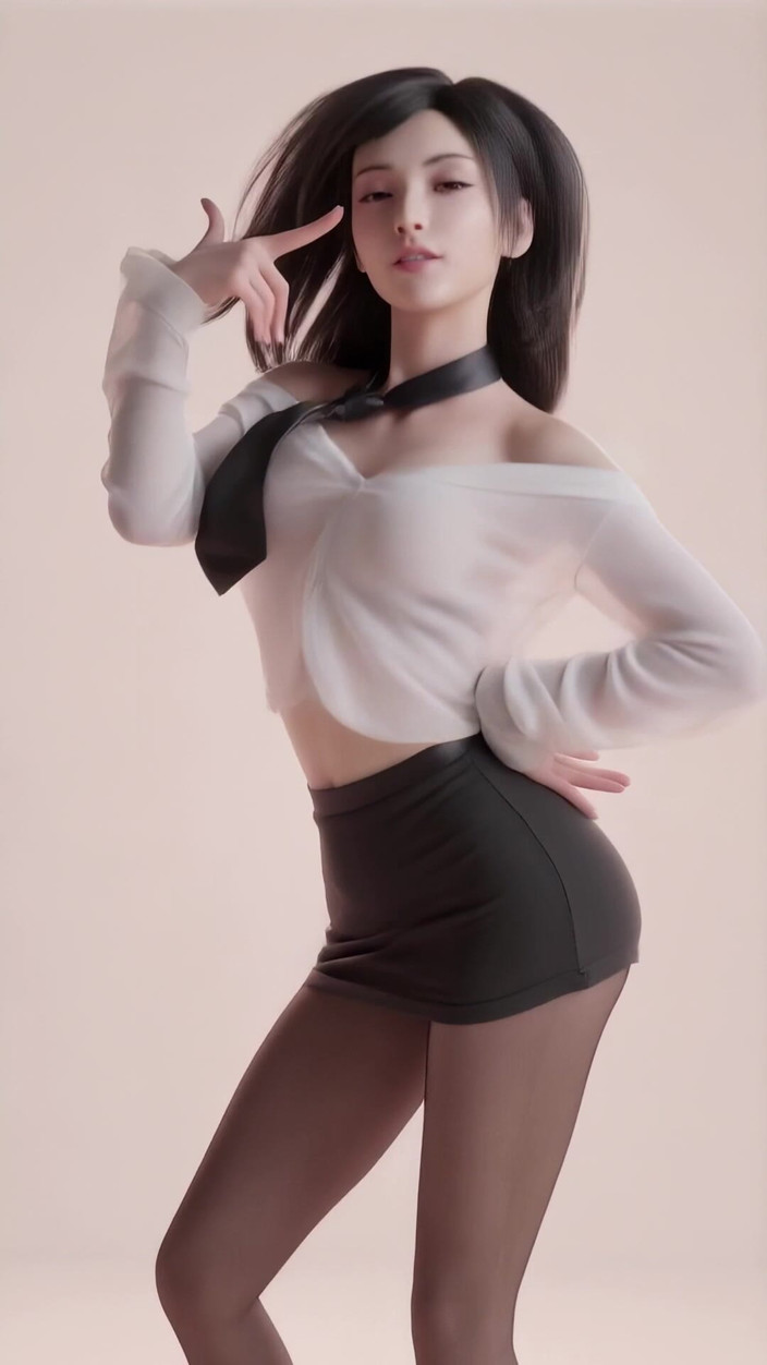 3D-Hentai Games: Tifa's Confident Dance (sistar - so Cool)