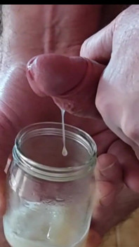 New Super Cumshot From Cicci77 and Pedro! as Always After a Long Masturbation the Sperm Is of Excellent Quality!