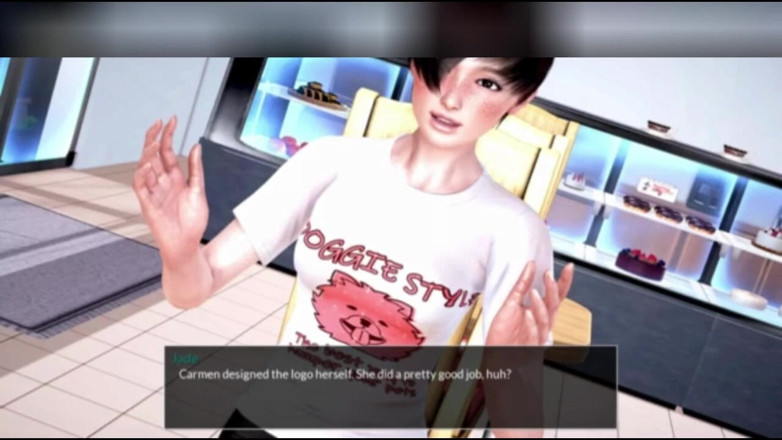 3DXXXTEEN2 Cartoon: Esther의 생일 파티를 위한 좋은 분위기. 3D 포르노 만화 섹스