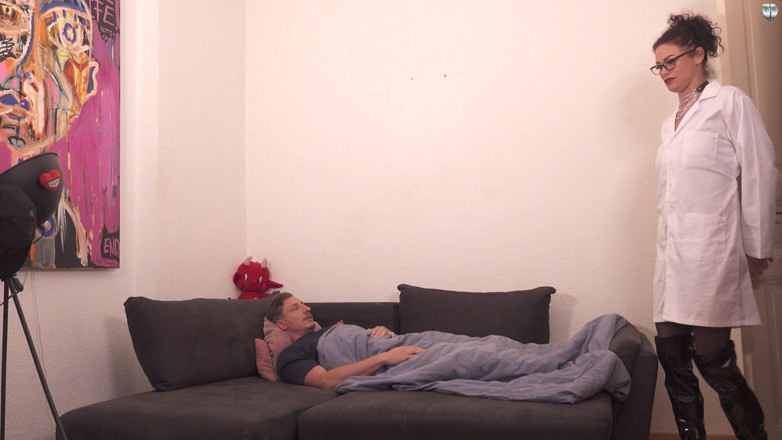 Jason Steel xxx: Mistress Sydney Schmid in the Cum Nurse