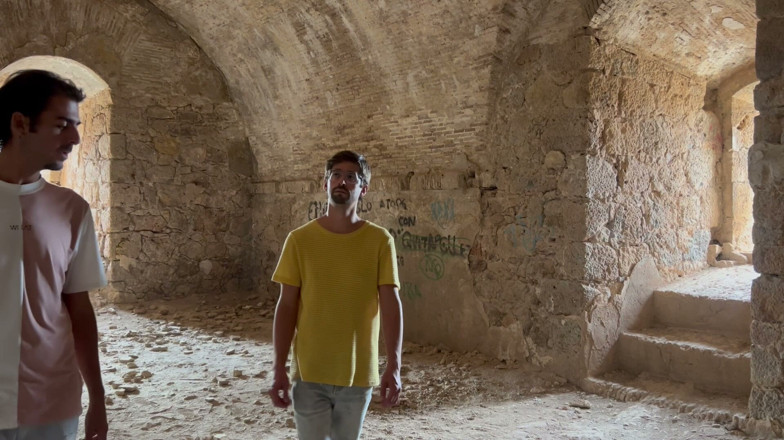 Marcos Diamond and Lucas Estrella: A Risky Fuck While Urbexing in an Abandoned Castle
