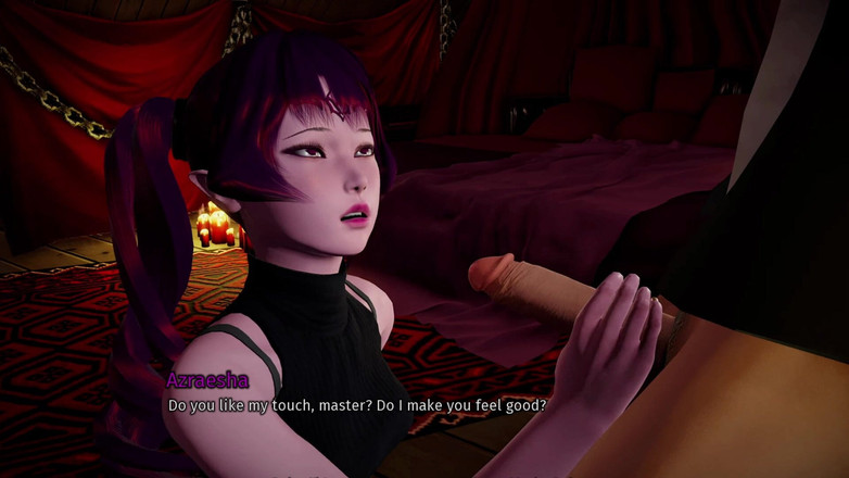 3D Cartoon Porn: リフト68の家-再び手コキサービス。