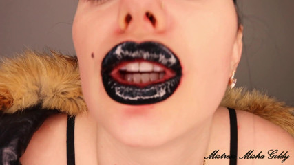 Goddess Misha Goldy: Trap je ballen voor mijn perfecte lippen