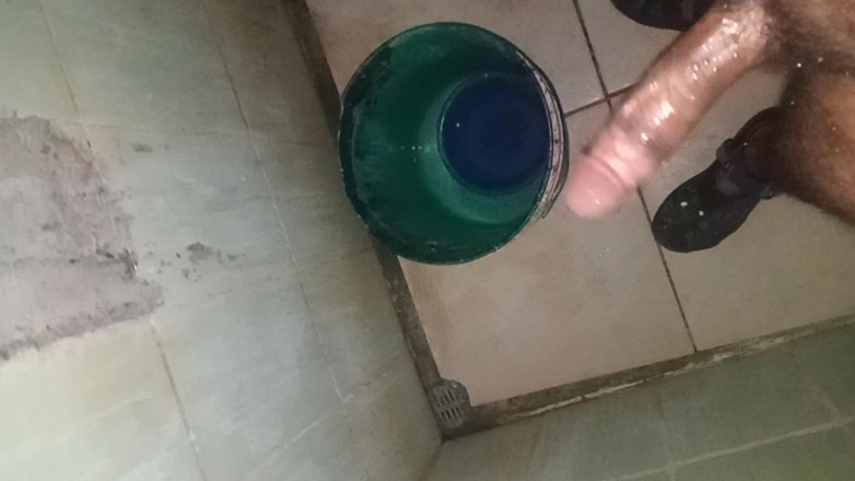 Cute boy jerks off: Penis Guy Masturbates in the Bathroom While His Family Is...