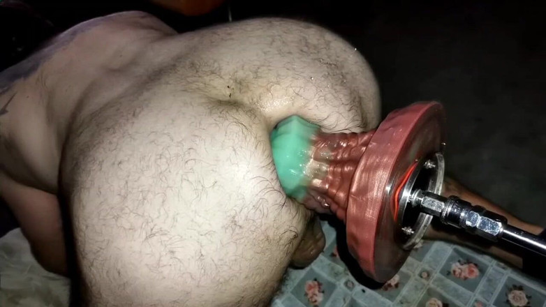 Fuck machine massaker: Máquina de foder grande dildo mandrake xl sinnovator inserção completa