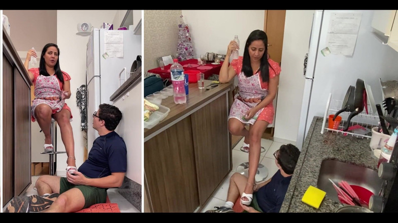 KiffaFeet: Sexy milf učitelka vaření ep 1