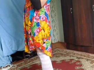 Kitty_Cross: Sissy travestiet sexy jurk grote kont blanke homo-jongen lady boy...