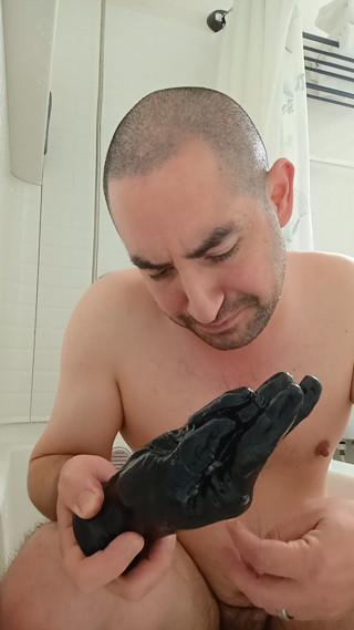 Brandon Lee: Fisting Toy and Cum Shot