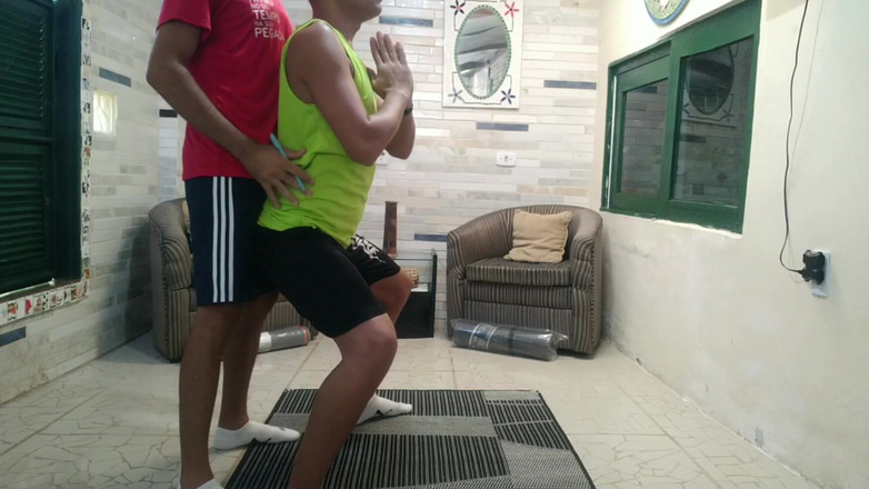 MiguellTrajano: Big Dick Yoga Trainer &amp; His Private Anal Lesson - Twinks in...