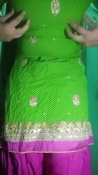 Indian Gay Crossdresser Bottom Gaurisissy Real XXX Homemade Sex in Green Salwar Kurta Just Like a Housewife