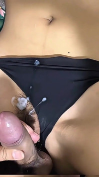 POV: Fodendo essa peruana mais doce e bonita com uma gozada na vagina