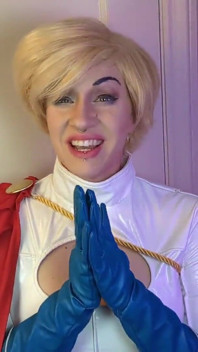 Powegirlのおっぱいマインドコントロールシンプス