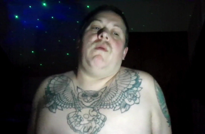 SoftBakedAfterDark: Fet kåt transman - ridning och rep
