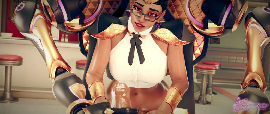 Kaepora NSFW: Mise pro Sierru na silnici 66 s Dominou a Sombrou (overwatch Futanari...