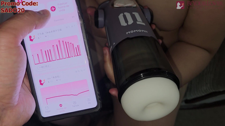 Sado Hentai: Mainan Skull Man Beyourlover sangat realistis sehingga cum di dalam...