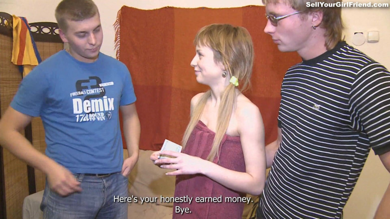Sell Your GF: Hungry chick gets some meat and cream