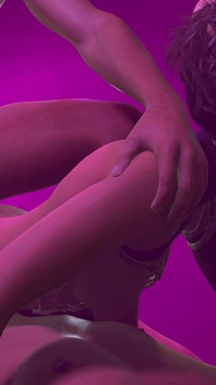 Hot Witch in a Double Penetration Doggy Style Gangbang