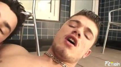Gay Diaries: Two tattooed guys blow each other and pump their asses...