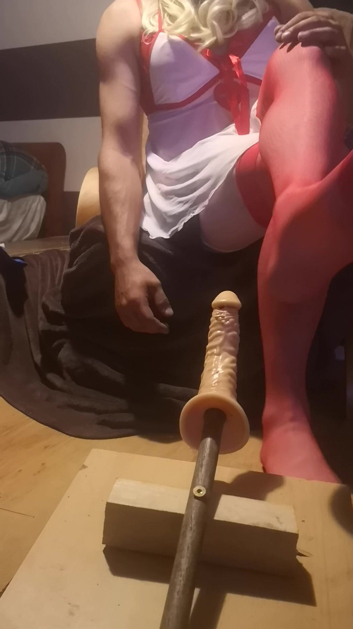 Transetka22xyz: Sissy în plase de pește