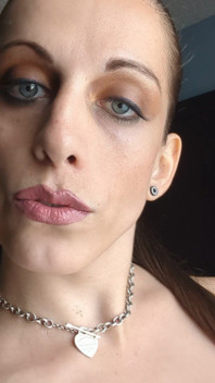 Sexy Trans Girl Showing off Her Smooth Skin and Perky Tits