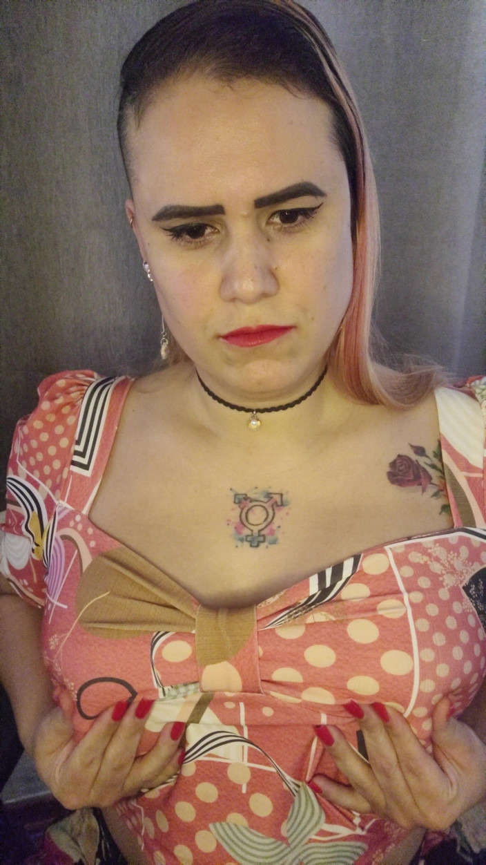 borboleta trans: Solo de orgasmo trans