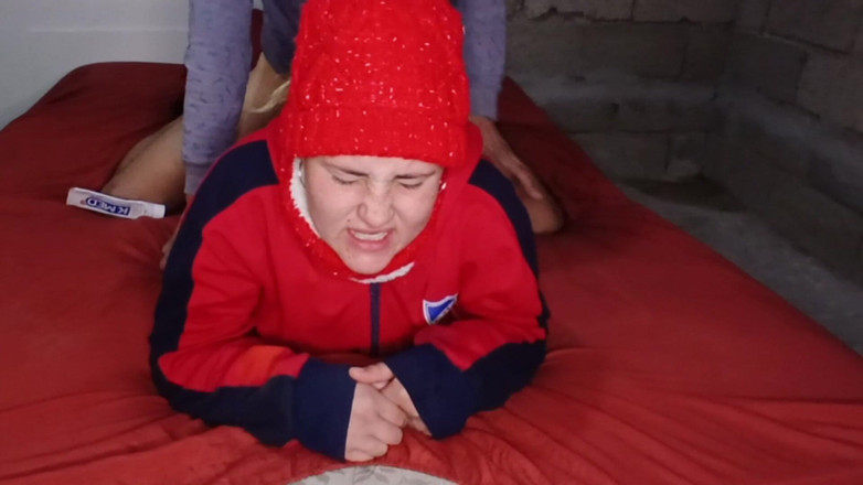 Orgasm anal sex: Latinskoamerická dívka trpí análním sexem