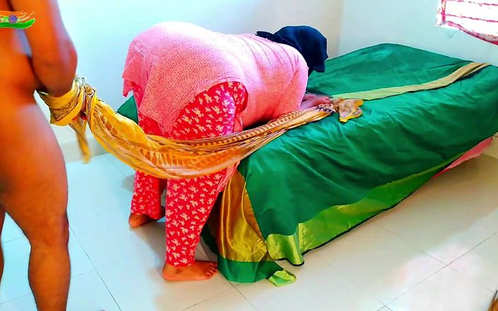 Aria Mia: Dì bbw nóng bỏng nói với cậu bé làm việc...