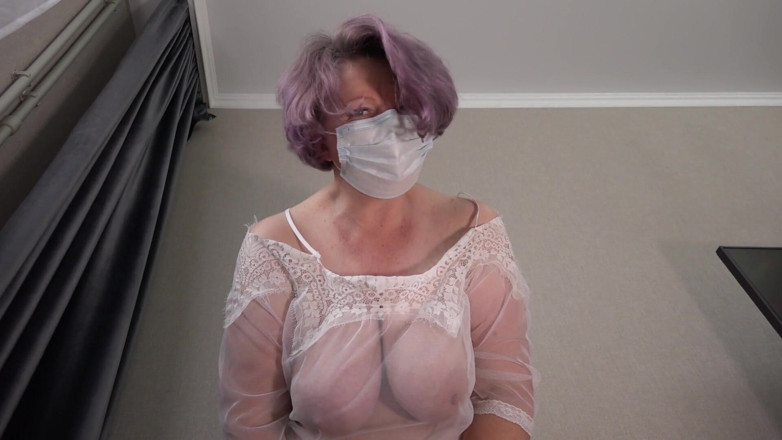 Milf Big Tits: Mature Hairy Cunt Cums From Above. - Chubby MILF Takes off...