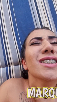 Dreier anal-hardcore mit muschi-creampie