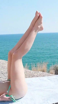 New Video in My Store Outdoor Sex Ends with a Cumshot on My Feet