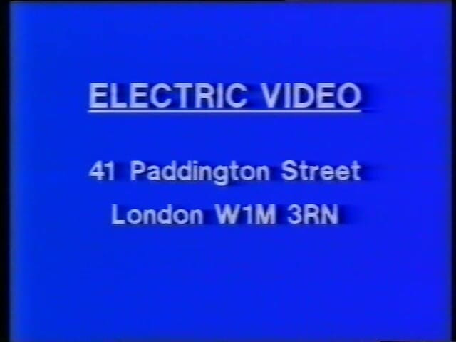 British Blue Movies: Elektrický modrý speciál - velké ones