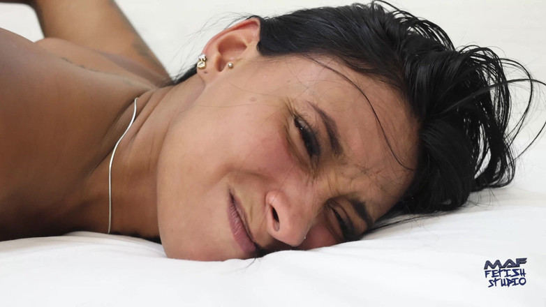 MAF fetish studio: Janaina in Tape Bondage